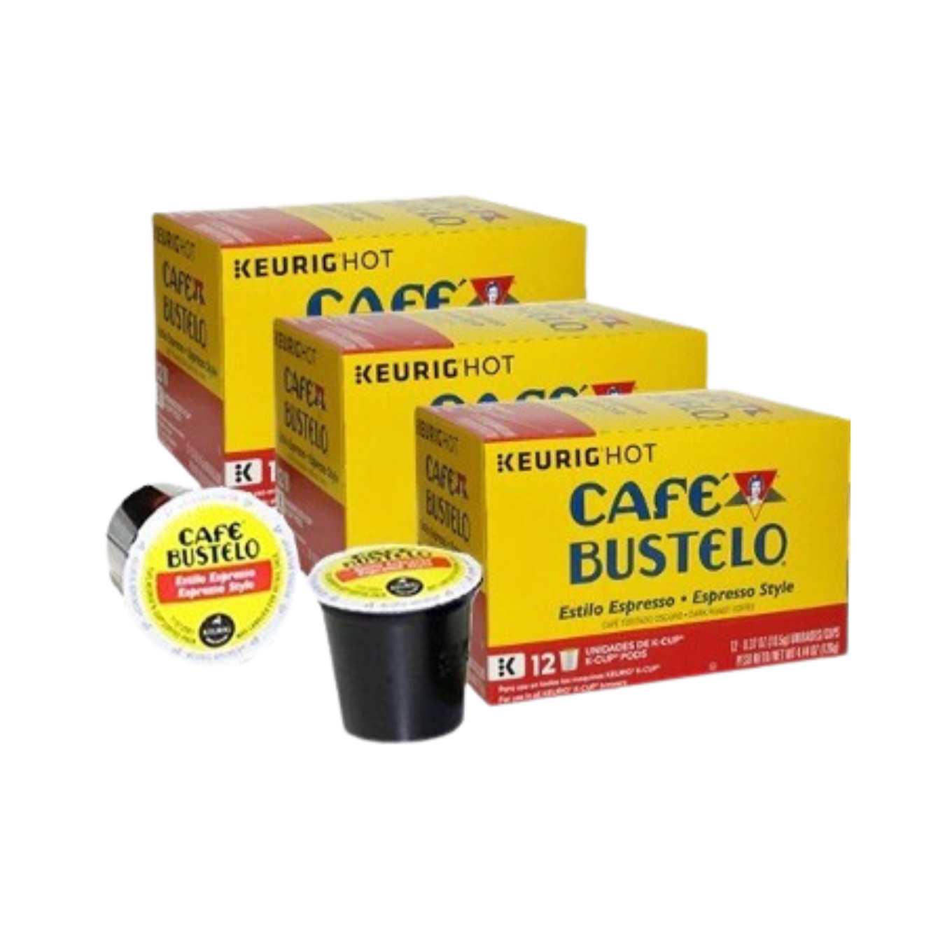 Keurig Hot Café Bustelo Espresso K cups