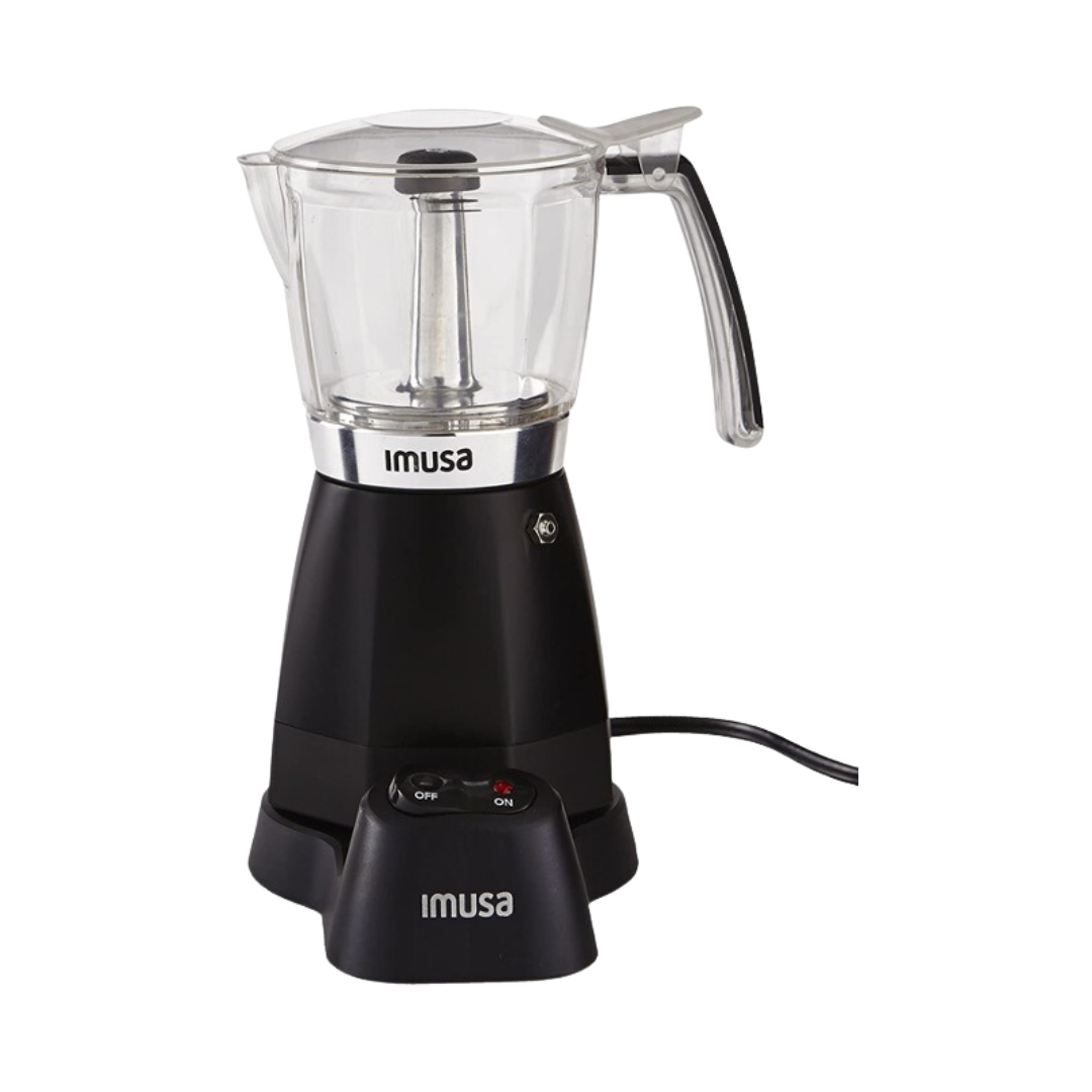 Imusa Black Espresso Maker